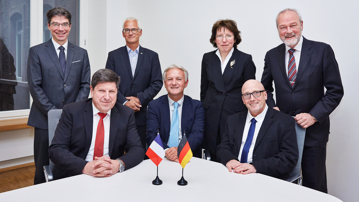 KIT Besuch des französischen Botschaftsrates
