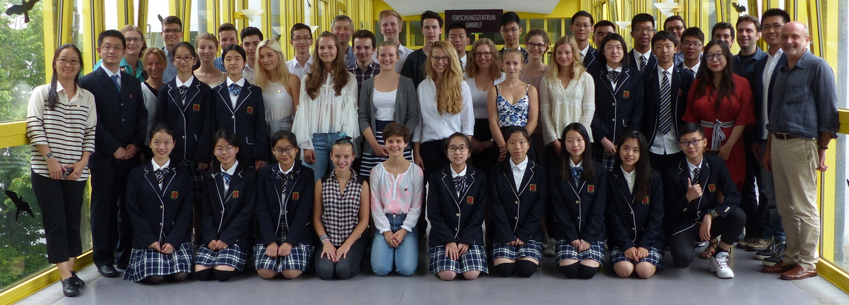 Chinesische Schülerinnen und Schüler in KA