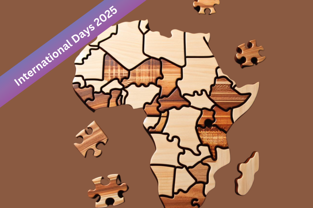 Afrika gepuzzelt