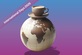 Kaffeetasse auf Globus, Schriftzug „International Days 2025“.