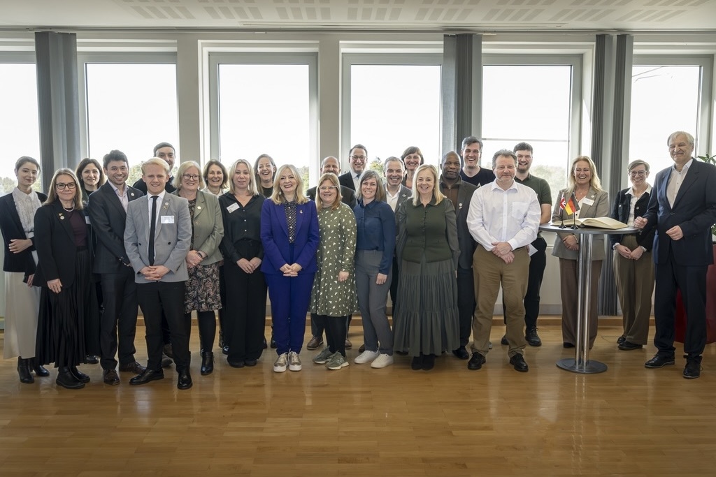 Menschen Delegationsbesuch