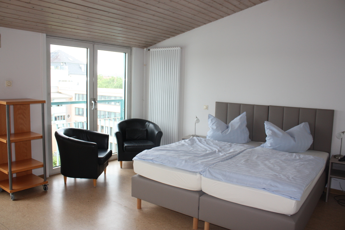 Doppelbett-Apartment