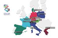 Karte Europas mit den Standorten der Partneruniversitäten des EPICUR-Netzwerks.