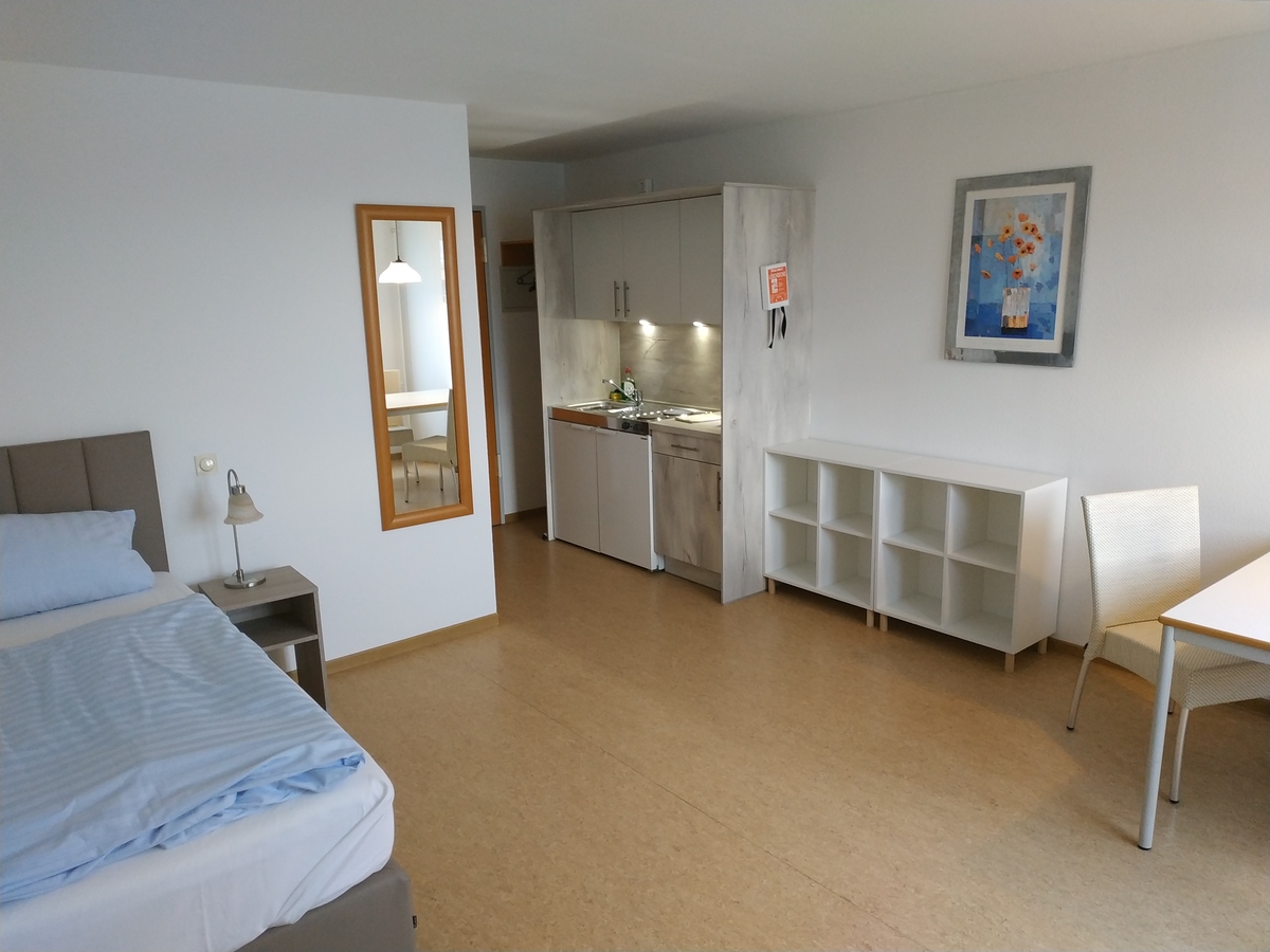 Einzelbett-Apartment