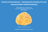 Schwamm als Symbol für die Veranstaltung