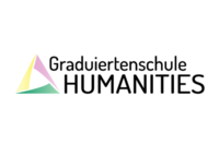 Logo der Graduiertenschule Humanities mit farbigem Dreieck und Schriftzug.