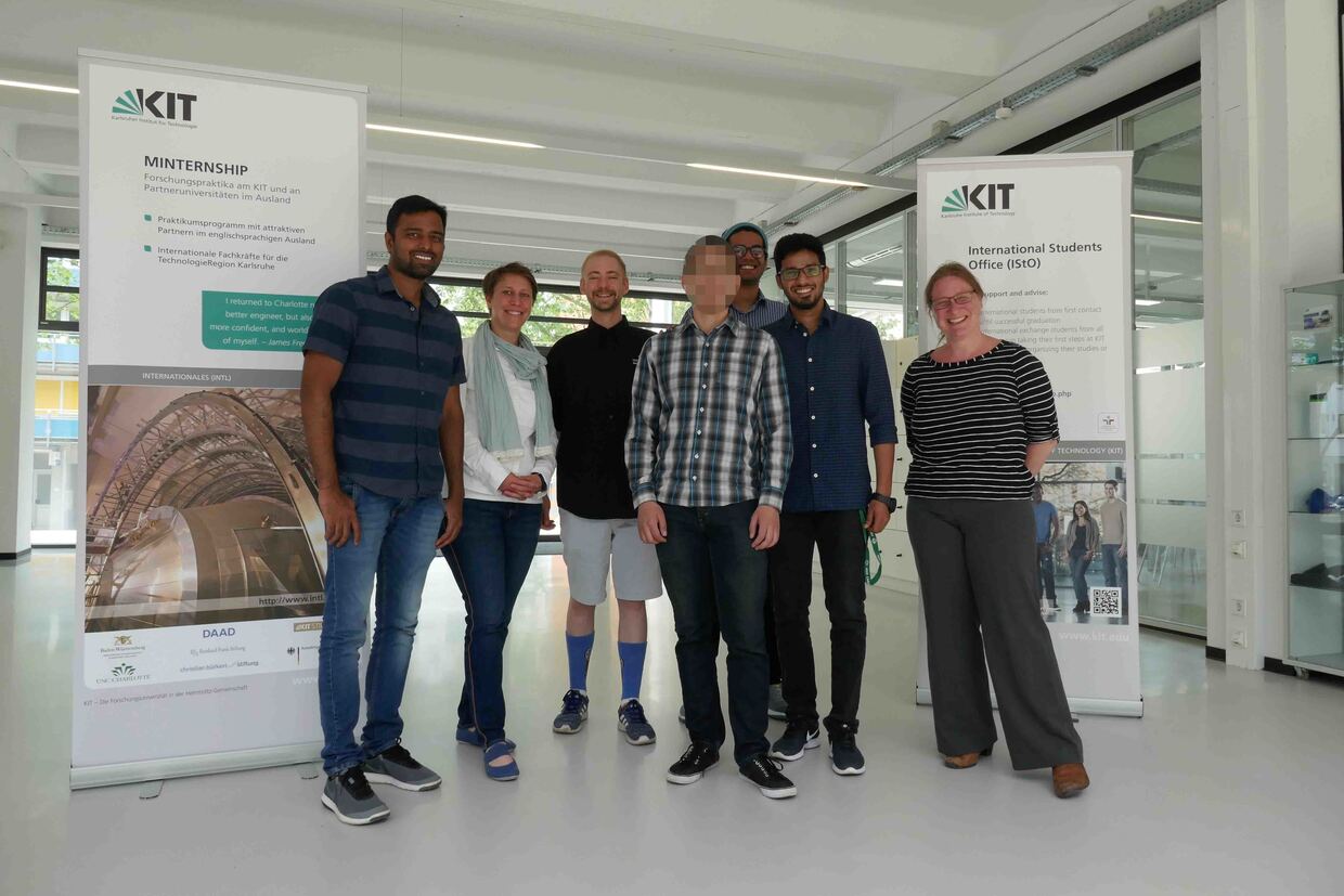 INTL Internationales MINTernship-Programm: Empfang am KIT für Studenten aus den USA