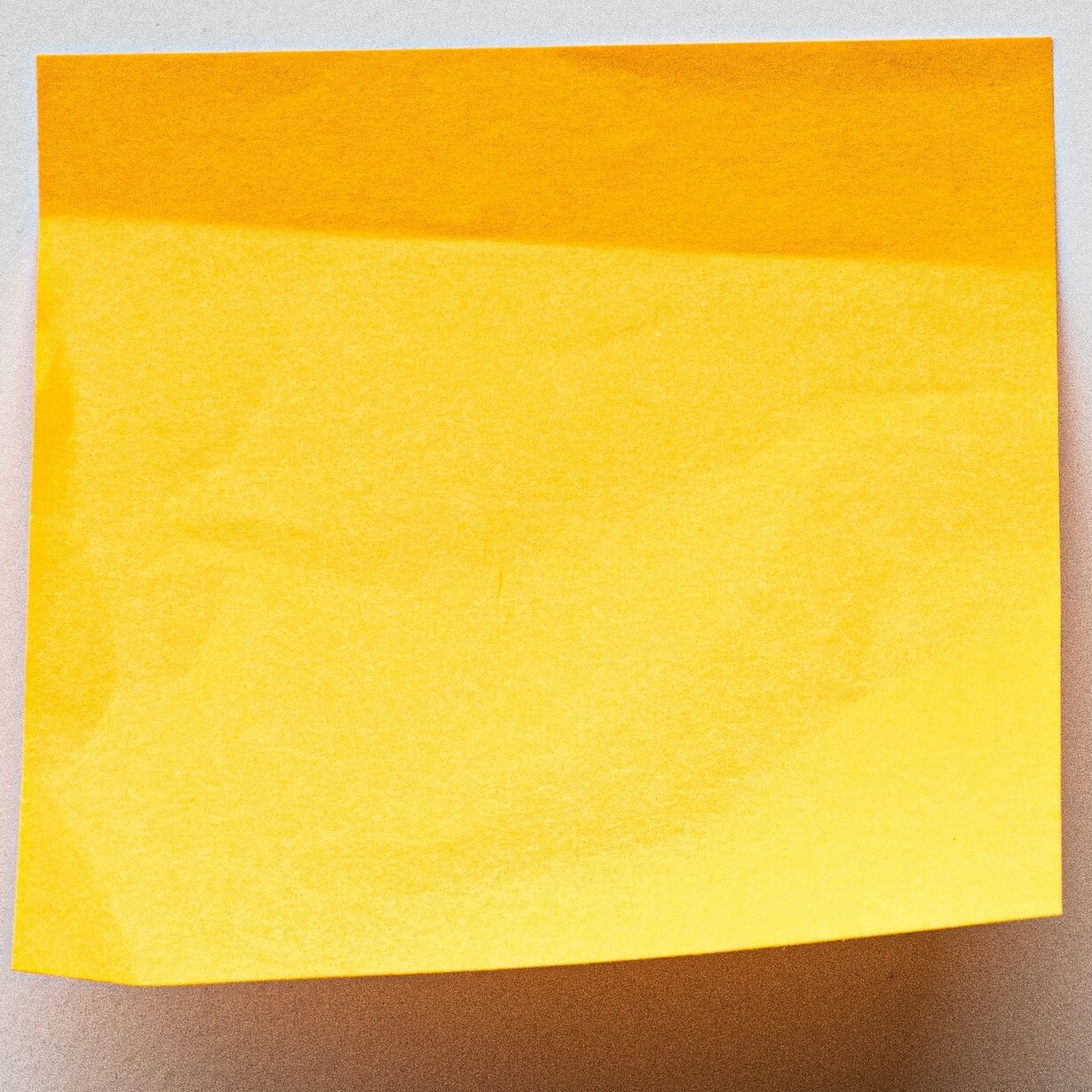 Orangenes Post-it