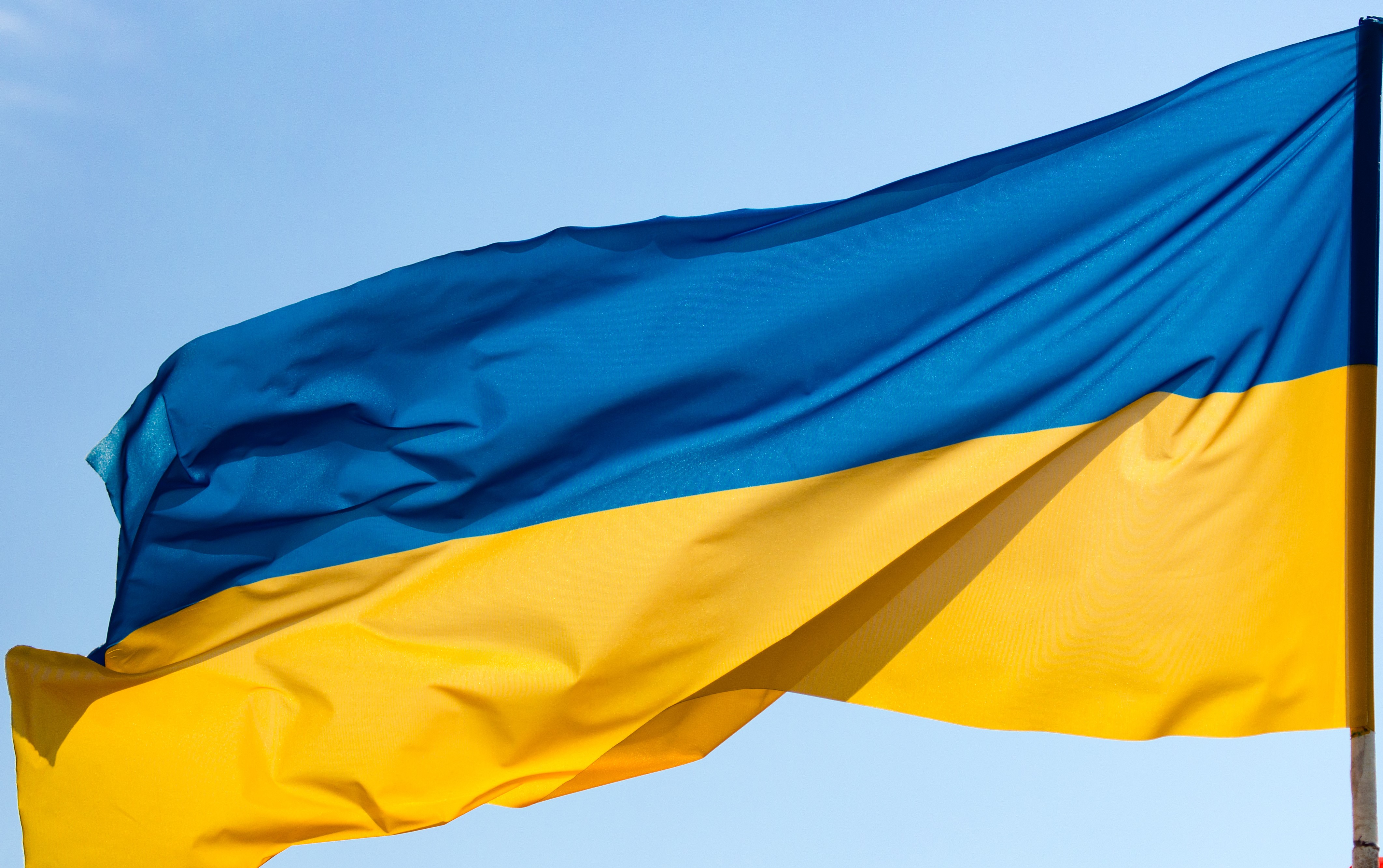 Ukraine-Flagge