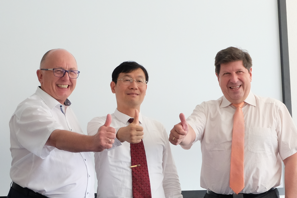 Prof. Albers, Prof. Wang, Prof. Hirth